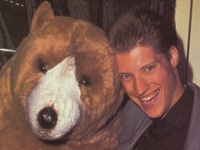 Sean Kanan and bear