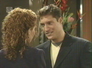 Sarah Buxton and Sean Kanan